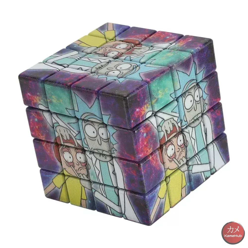 Rick e Morty - Grinder Trita Tabacco in Metallo