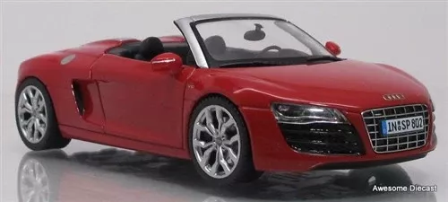 Schuco 1:43 Audi R8 Spyder, Red