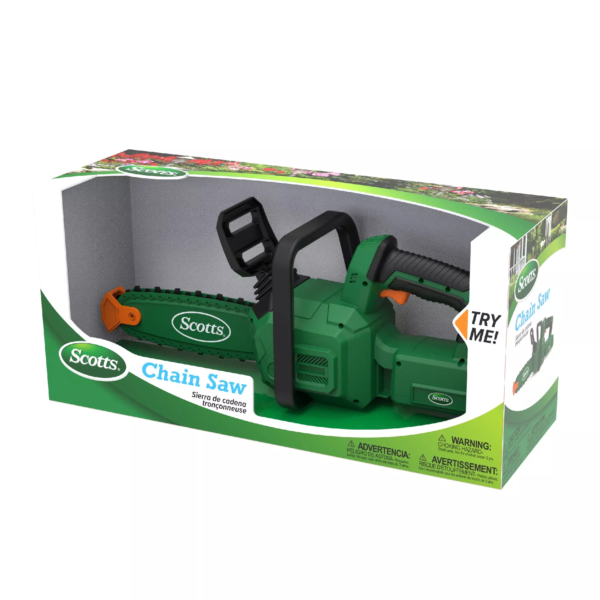 Scotts Battery-Operated Deluxe Chain Saw