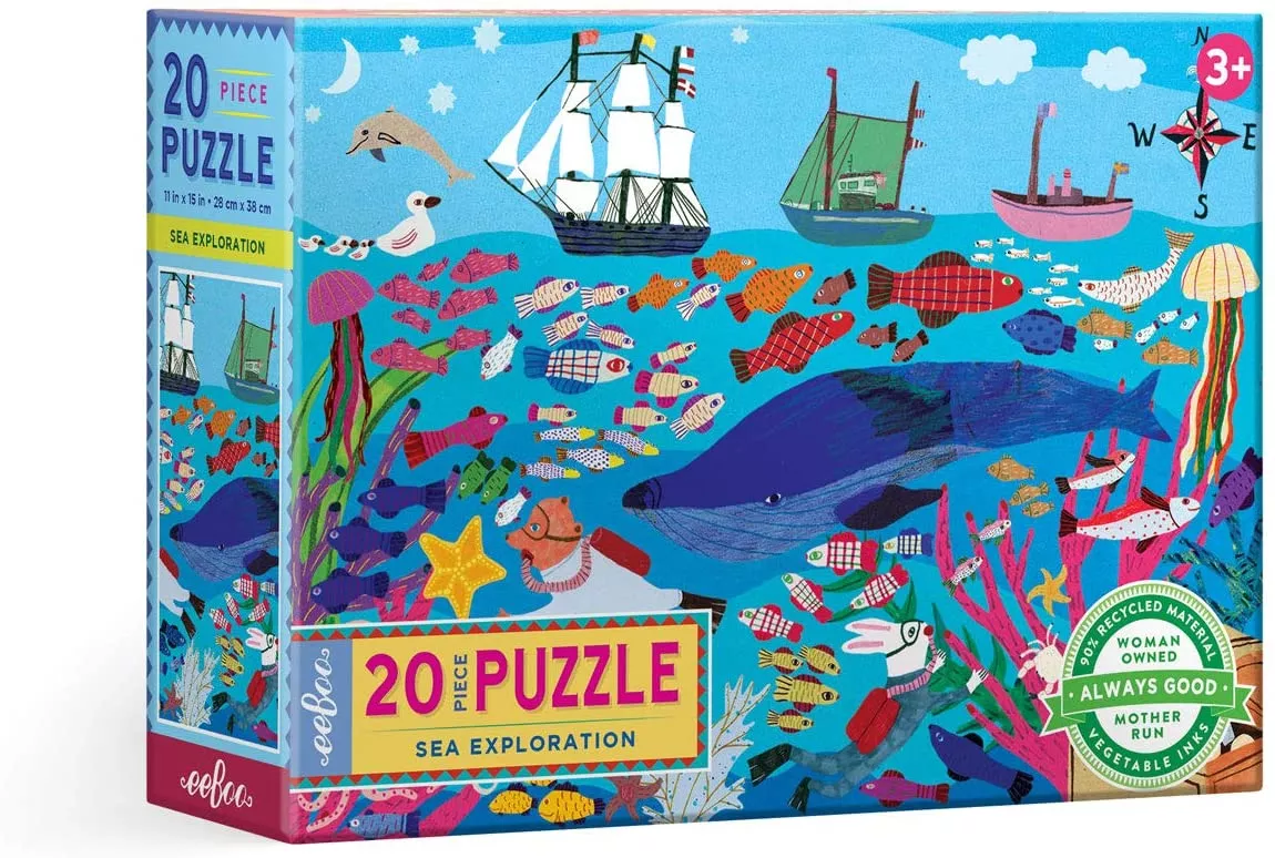 Sea Exploration 20 piece Jigsaw Puzzle