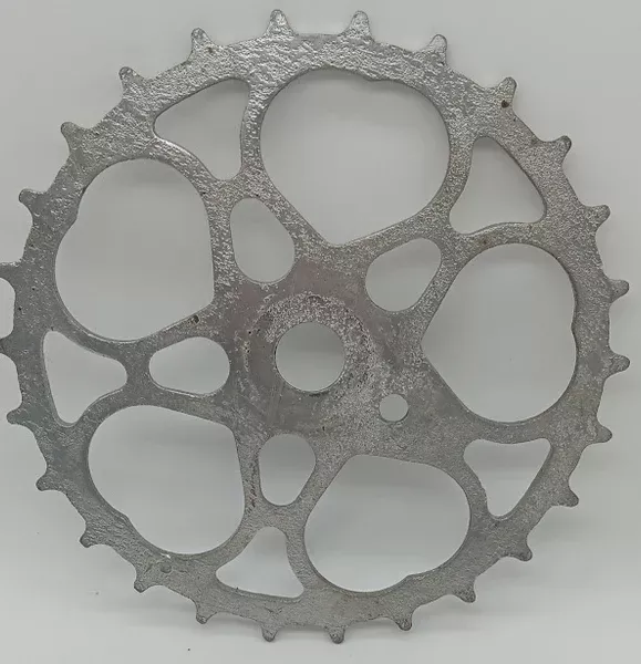 Skip tooth Schwinn Sweetheart Sprocket. 8"