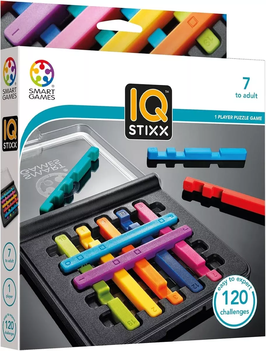 SmartGamesIQ Stixx Travel Logic Game