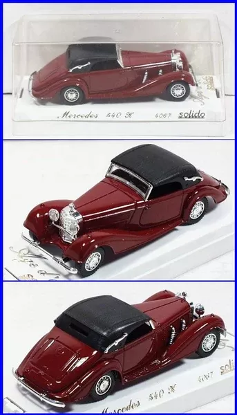 Solido Age d'or #4067 Mercedes 540K
