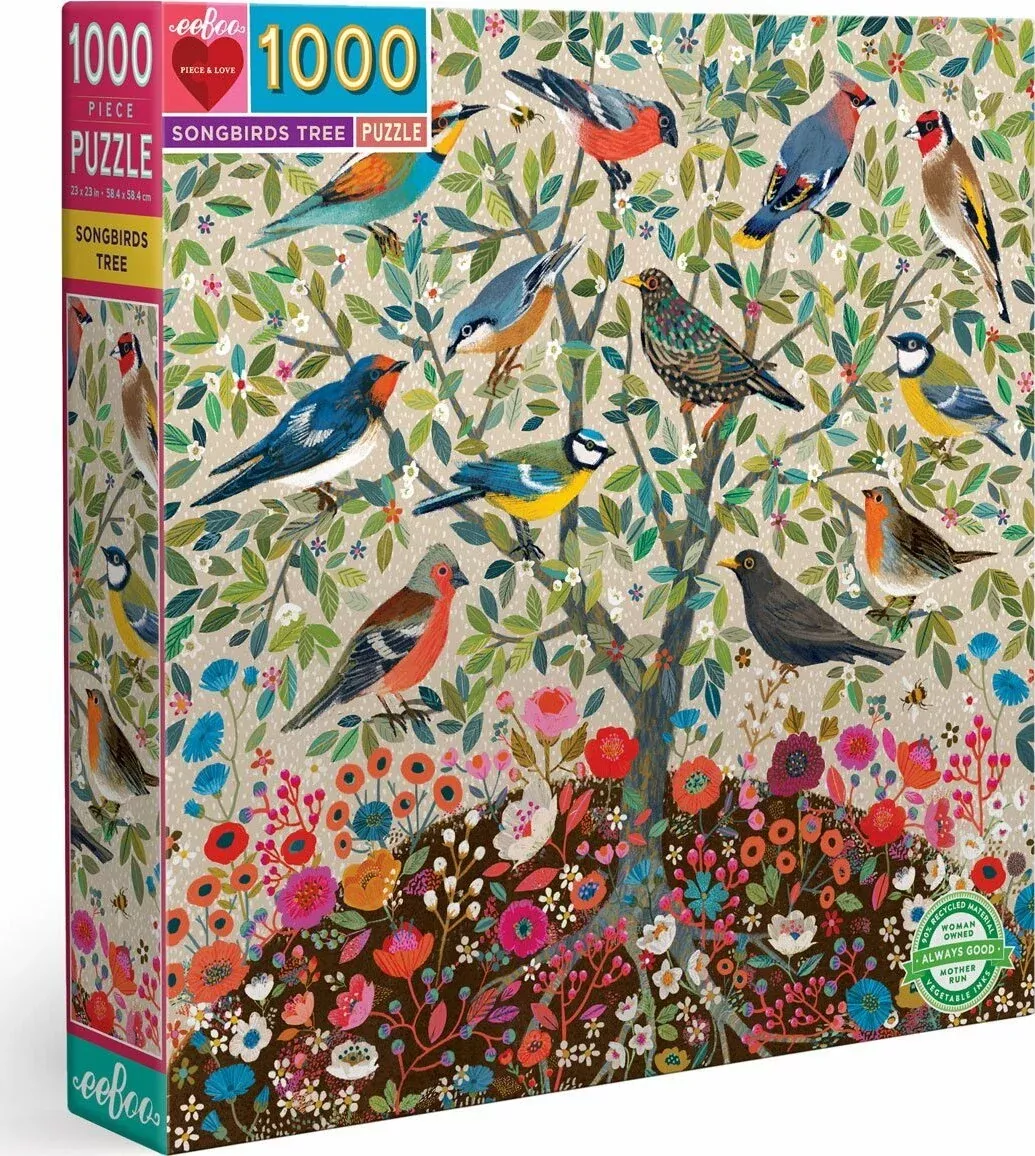 Songbirds Tree 1000pc Puzzle