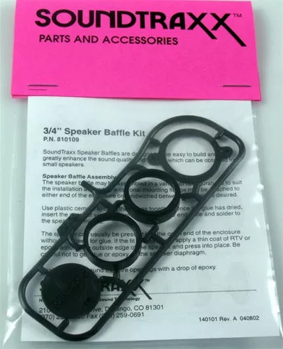SoundTraxx 810109 20mm (0.787402") Speaker Baffle Kit