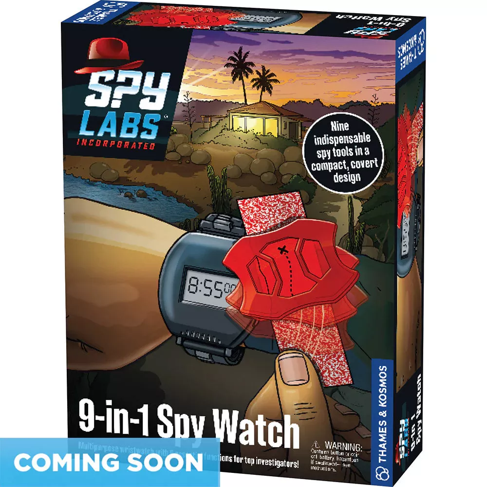 Spy Labs : 9-in-1 Spy Watch