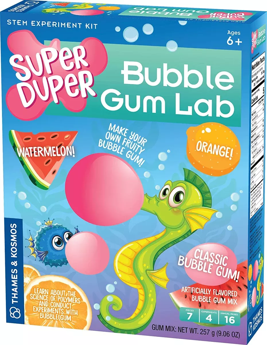 Super Duper Bubble Gum Lab