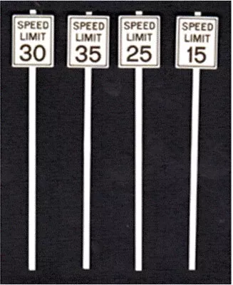 Tichy Train Group 3543 Low Speed Limit Signs (8)