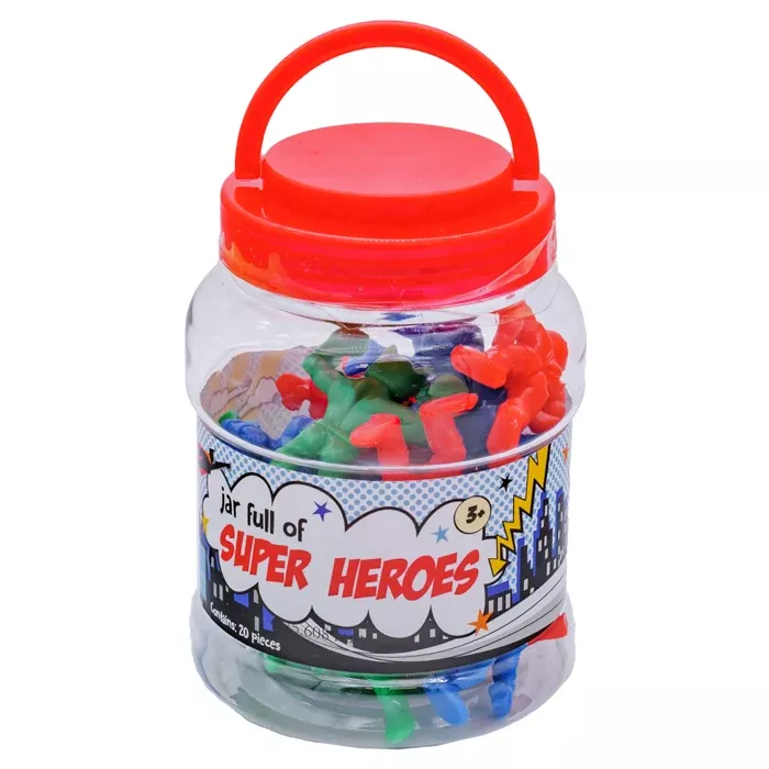 Toysmith Jar Full of Super Heroes