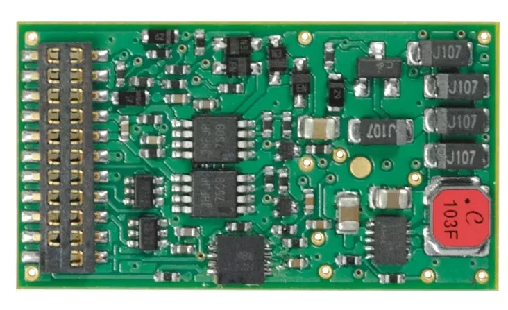 Train Control Systems TCS 1525 - WOWSound DCC Sound Decoder WOW-121-Steam 21-pin MTC Plug