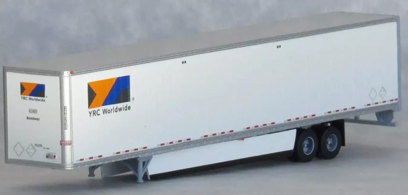 Trainworx 45390 N Scale - 53' Trailer YRC