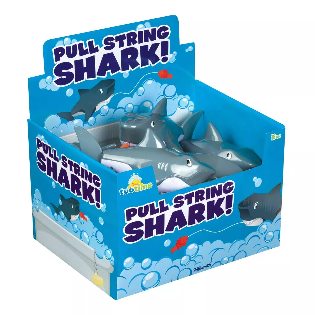 Tub Time Pull-String Shark