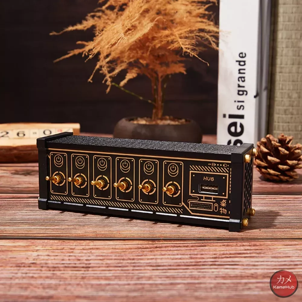 USB Hub Cyberpunk NK2 - Vintage Design USB Multi-Socket Power Strip