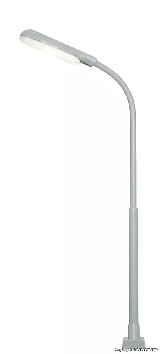 Viessmann 60901HO Whip street light with plug-in socket, LED white