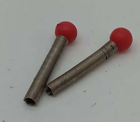 vintage toy spring drum sticks 1"