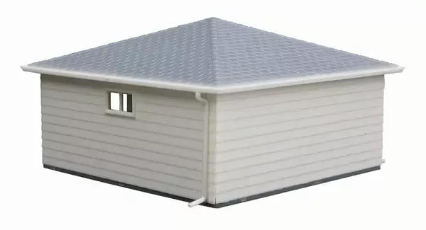 Walthers #933-3793 Two-Car Garage -- Kit