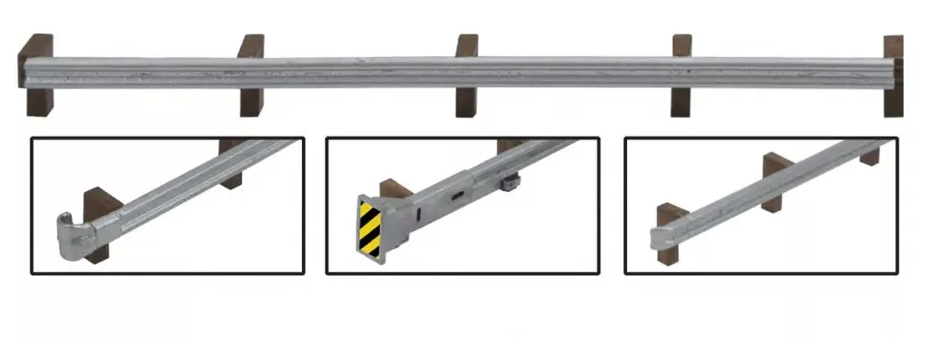 Walthers #949-4176 Guardrails