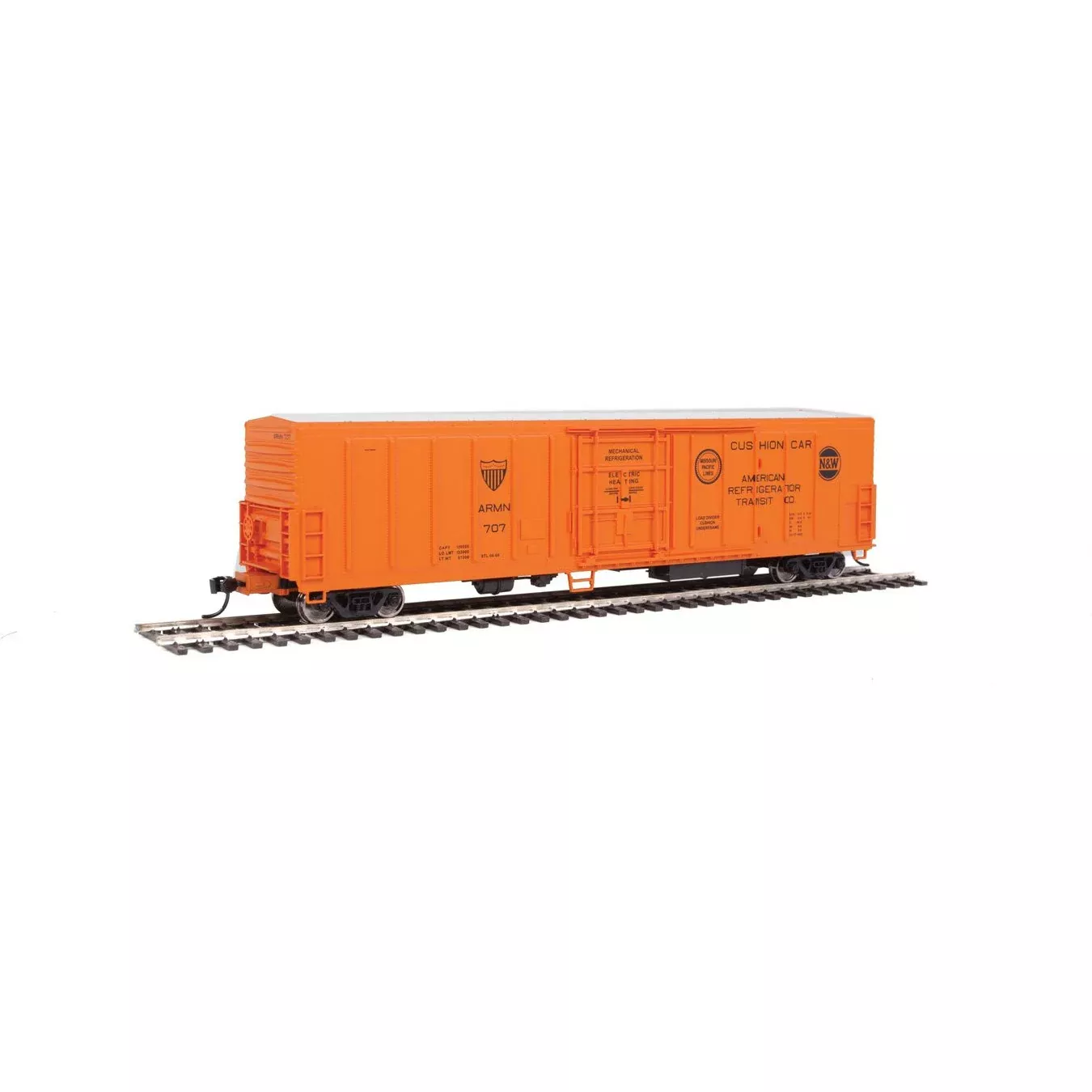 Walthers Mainline, 910-3902, HO Scale, 57' Mechanical Reefer, American Refrigerator Transit ARMN, #707