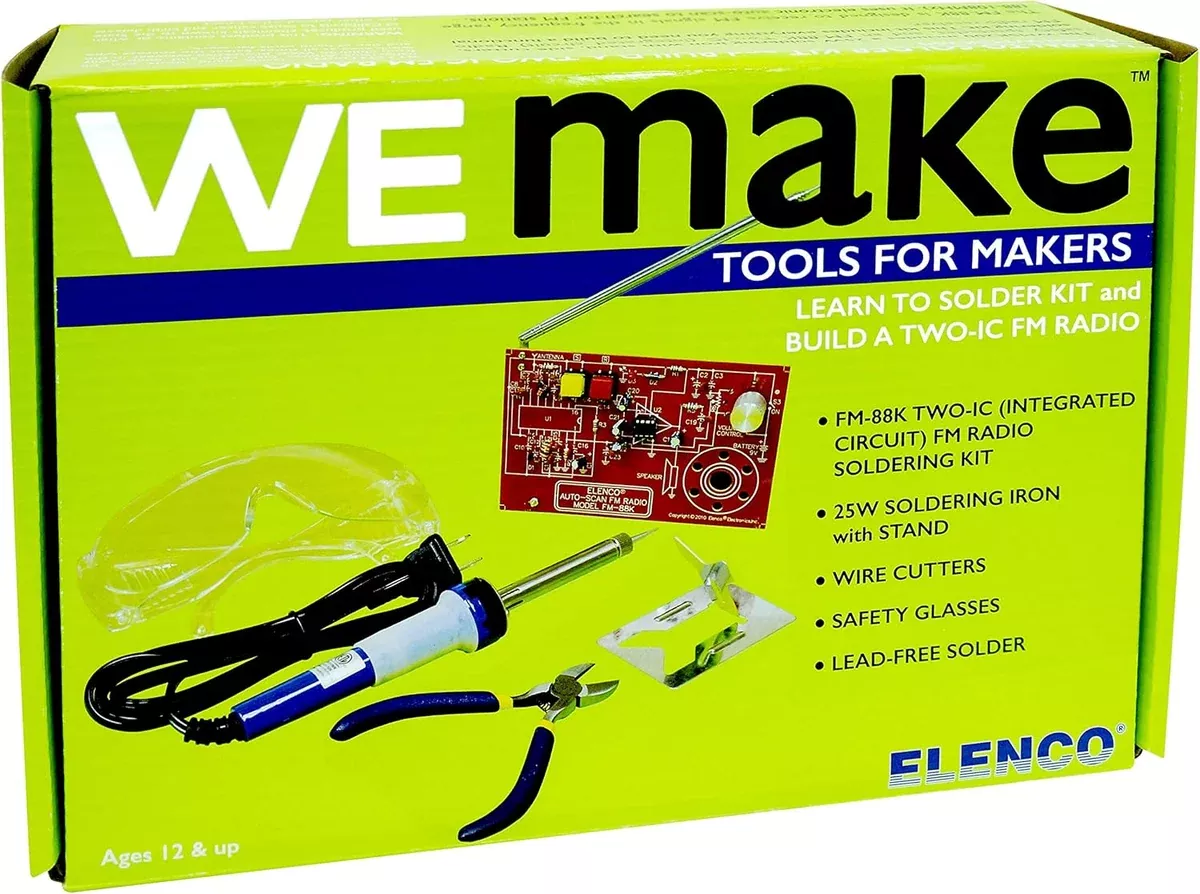 WeMake FM Radio Soldering Kit with Tools