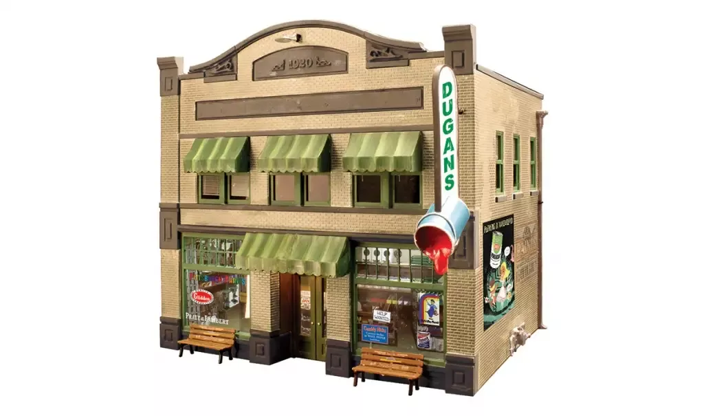 Woodland Scenics BR5053 HO Dugan's Paint Store (Built up)