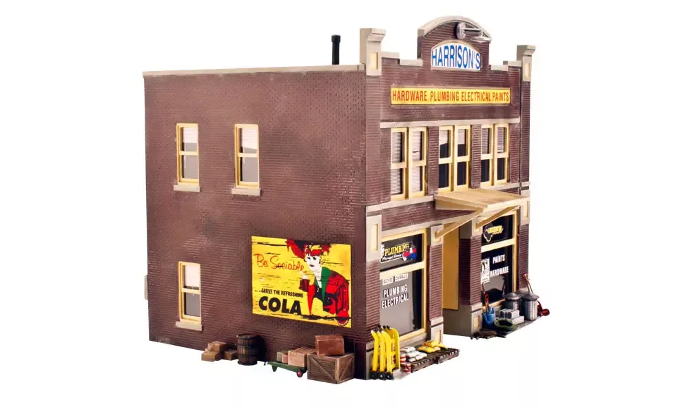 Woodland Scenics BR5842 O Harrison's Hardware (Built up)