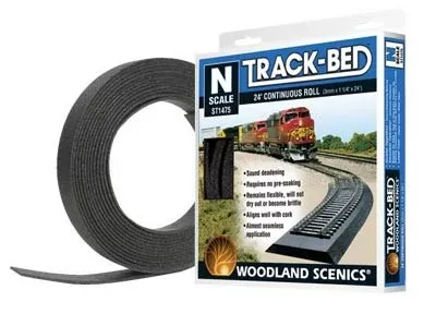 Woodland Scenics N ST1475 24' Track Bed Roll