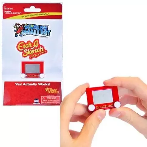 World's Smallest - Etch A Sketch