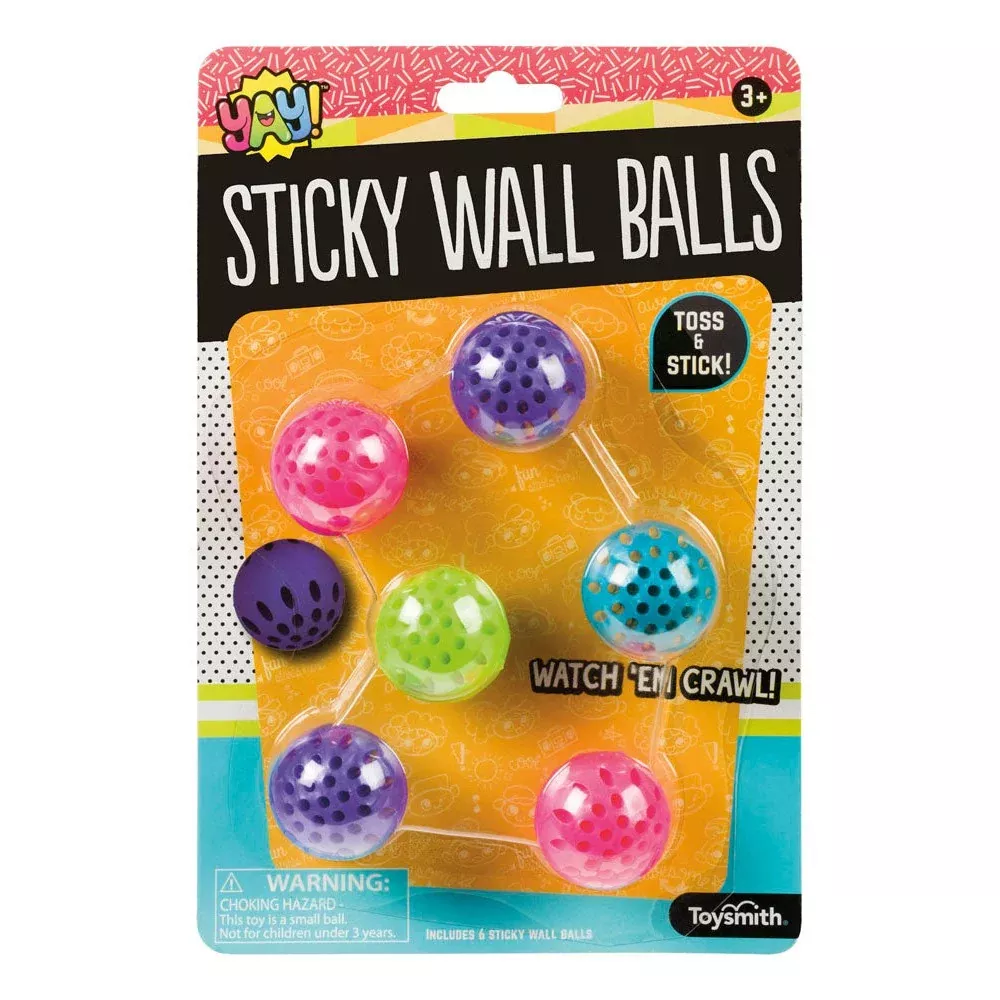 YAY! Sticky Wall Balls