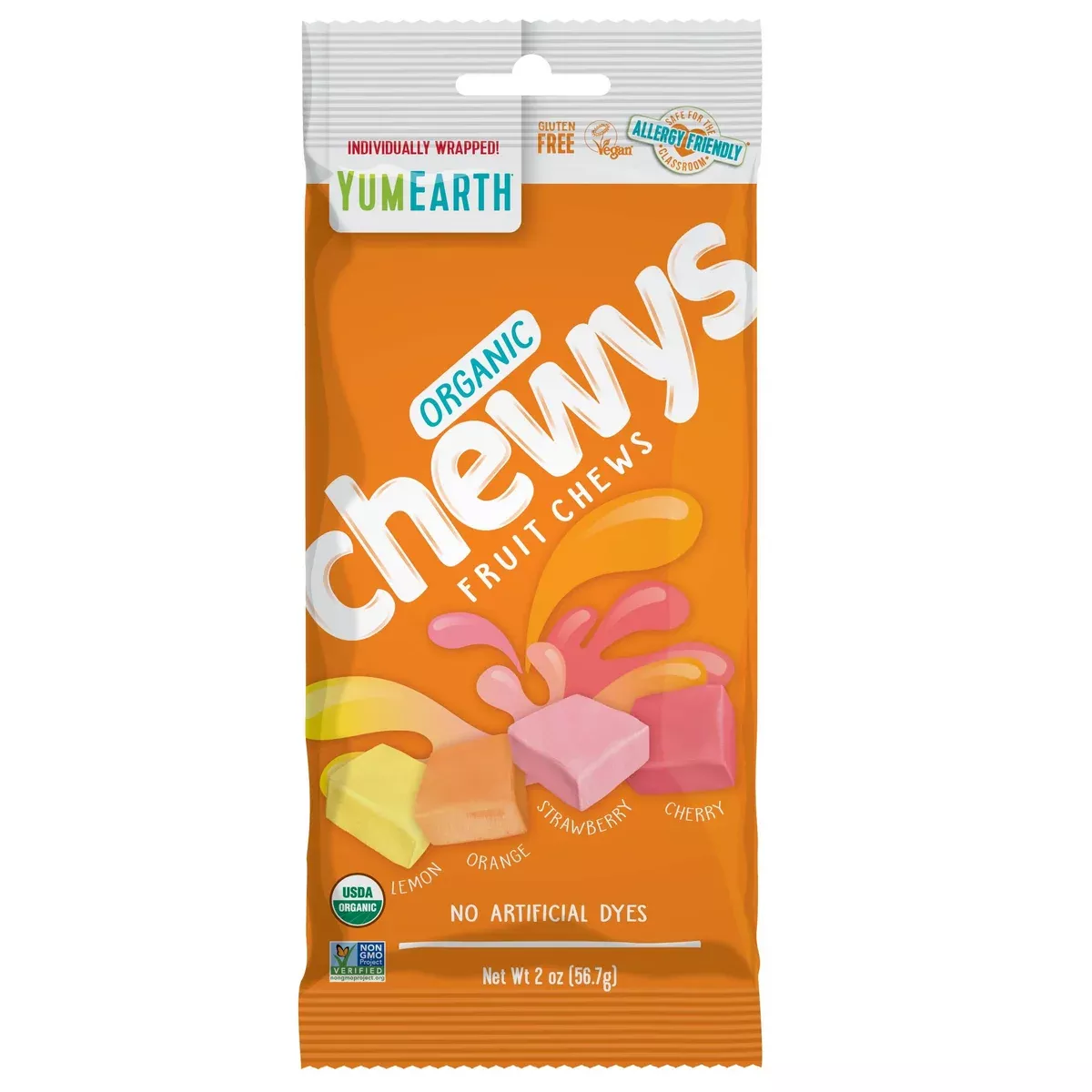 YumEarth Organic Chewys 2oz